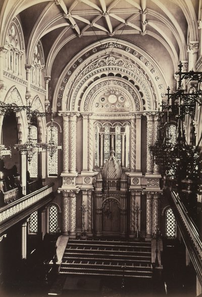 Interior of the Great Synagogue of Sydney by Australian Photographer
